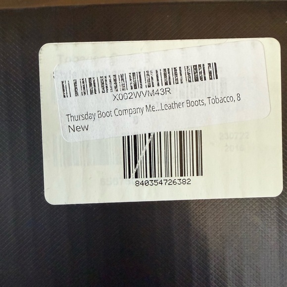 Thursday Everyday Tobacco Leather Boots - Picture 6 of 7